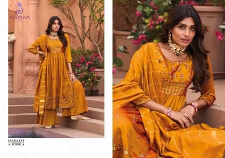 Utopia By Poonam Nayra Cut Readymade Suits Catalog
